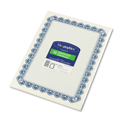 Geographics 22901 Archival Quality Parchment Certificates