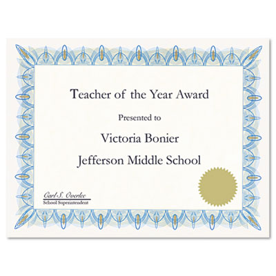 Geographics 39087 Award Certificates