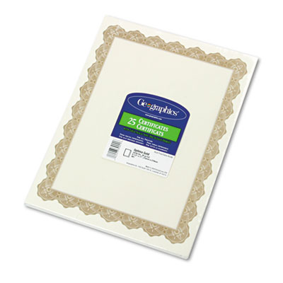 Geographics 39451 Award Certificates