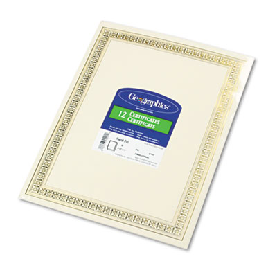 Geographics 45492 Award Certificates