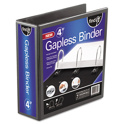 Snap-N-Store FT07074 find It Gapless Loop Ring View Binder