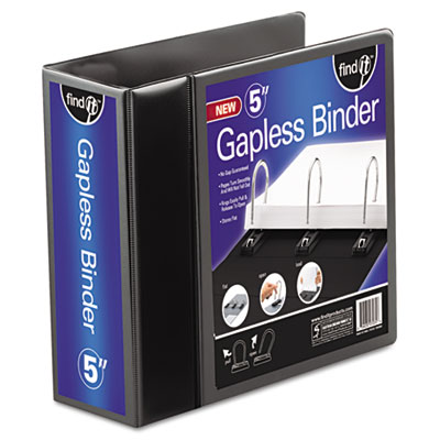 Snap-N-Store FT07075 find It Gapless Loop Ring View Binder