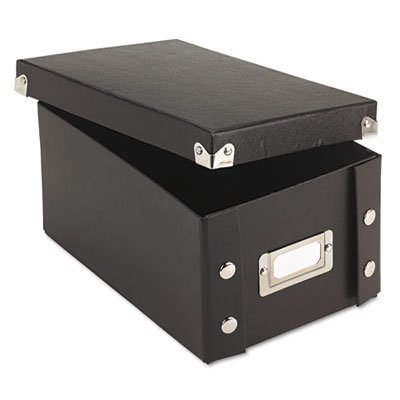 Snap-N-Store SNS01577 Collapsible Index Card File Box