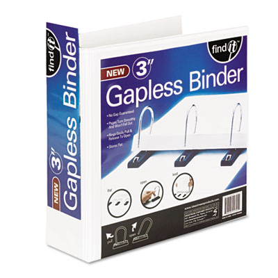 Snap-N-Store SNS01701 find It Gapless Loop Ring View Binder
