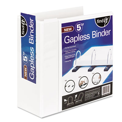 Snap-N-Store SNS01705 find It Gapless Loop Ring View Binder