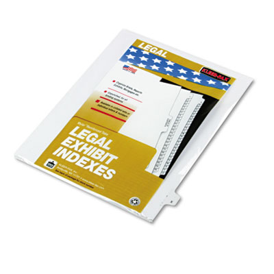 Kleer-Fax 80024 80000 Series Alpha Side Tab Legal Index Divider