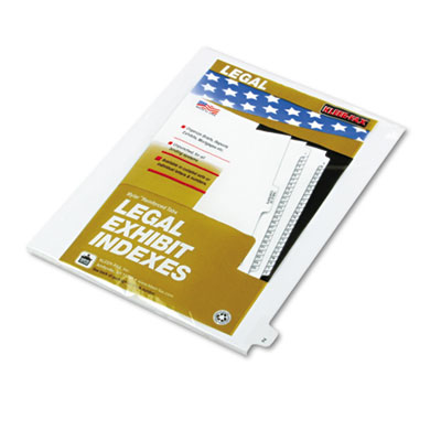 Kleer-Fax 80026 80000 Series Alpha Side Tab Legal Index Divider