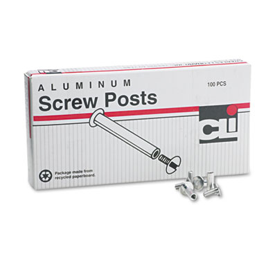 Charles Leonard 3703L Aluminum Screw Posts