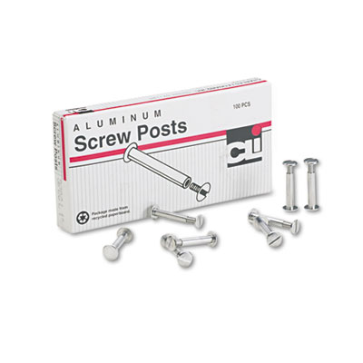 Charles Leonard 3706L Aluminum Screw Posts