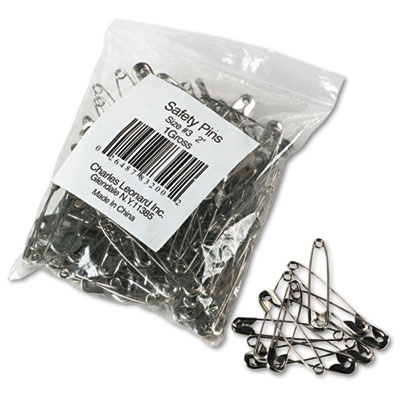 Charles Leonard 83200 Safety Pins