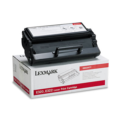 Lexmark 08A0477 Black Toner Cartridge