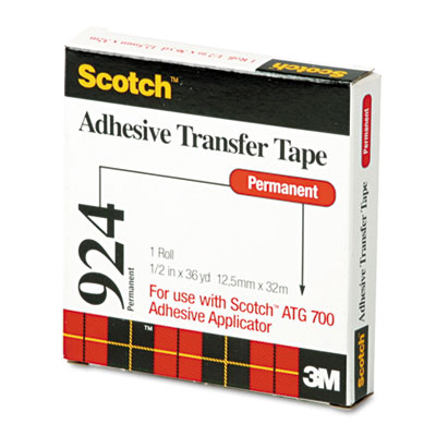 3M 92412 Scotch ATG Adhesive Transfer Tape