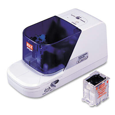 Max EH70F Electronic Heavy-Duty Flat Clinch Stapler