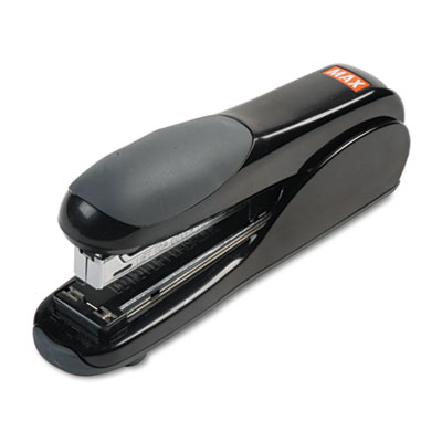 Max HD50DFBK Flat-Clinch Full Strip Standard Stapler