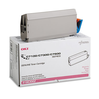 Okidata 41963002 Magenta Toner (Type C4) Cartridge