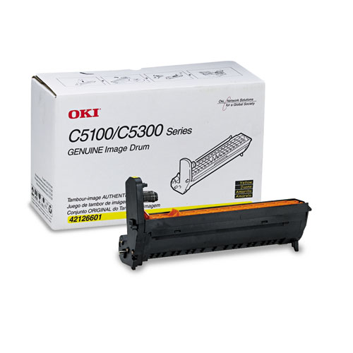 Okidata 42126601 Yellow Drum