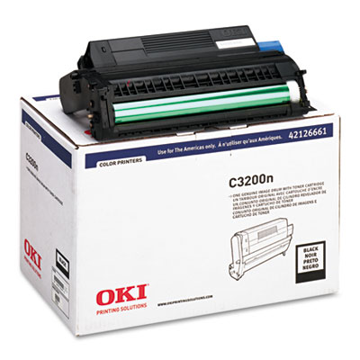 Okidata 42126661 Black Drum Unit