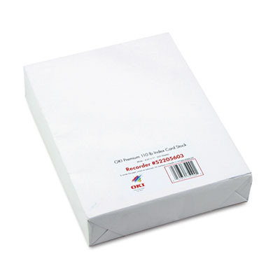 Okidata 52205603 Oki Premium Card Stock