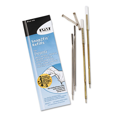 PM 05077 Company Refills for PMC Preventa MMF Kable and Sentry Counter Pens