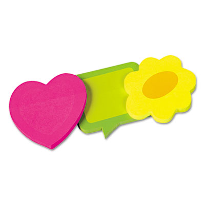 Redi-Tag 41200 Two-Tone Self-Stick Note Combo Pack