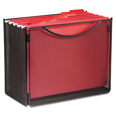 Safco 2169BL Onyx Desktop Box File