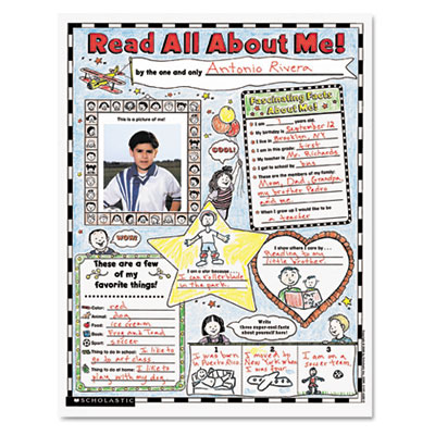 Scholastic 0439152852 Instant Personal Poster Sets