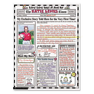 Scholastic 0439152917 Instant Personal Poster Sets
