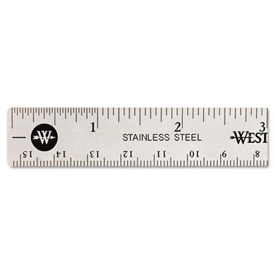 Acme United 10414 Westcott Stainless Steel Ruler