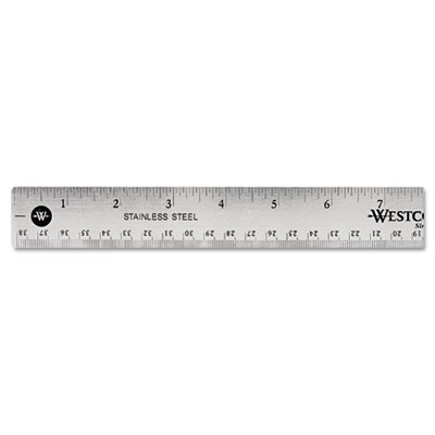 Acme United 10416 Westcott Stainless Steel Ruler