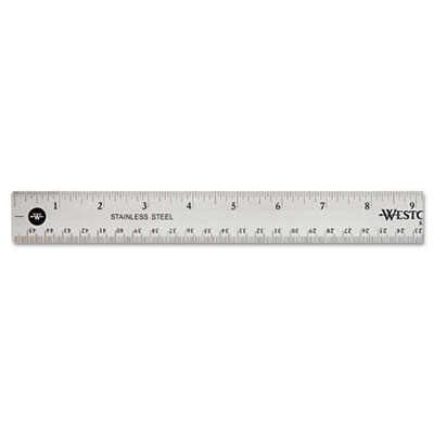 Acme United 10417 Westcott Stainless Steel Ruler