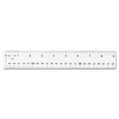 Acme United 10564 Westcott Clear Flexible Acrylic Ruler
