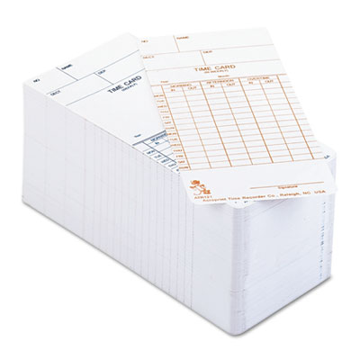 Acroprint 099110000 Cards for Model ATR120 Electronic Time Clock