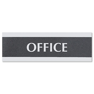 U. S. Stamp &  Sign 4762 Headline Sign Century Series Office Sign