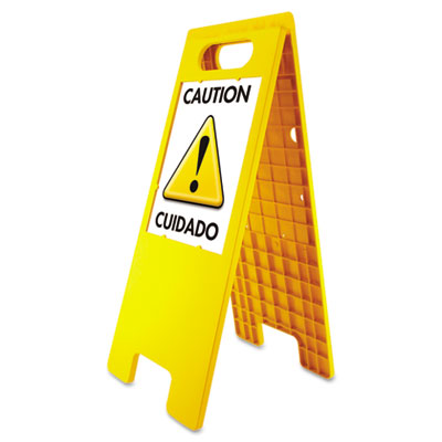 U. S. Stamp &  Sign 5693 Headline Sign Customizable Floor Tent Sign