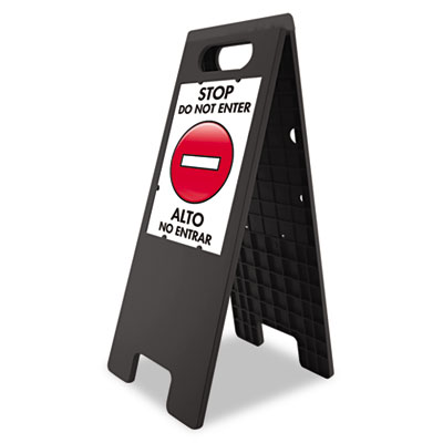U. S. Stamp &  Sign 5694 Headline Sign Customizable Floor Tent Sign