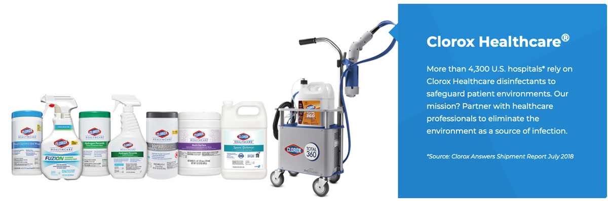 Clorox Healthcare for Clean & Healthy Environments