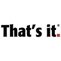 Thats it.