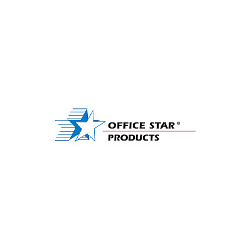 Office Star 5500 Dillon Back & Seat Managers Chair Black Seat Color - Vinyl Seat Material - Black Back Color - Vinyl Back Material - 5-star Base - Armrest - 1 Each (5500DR107)