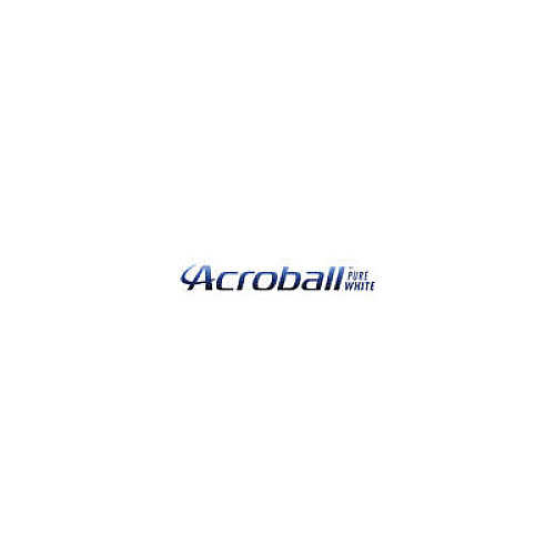 Acroball Ballpoint Pen 0.7 mm Fine Pen Point - Refillable - Retractable - Black Ink - Gel-based - Black Barrel - Tungsten Carbide Tip - 1 Each (13635)
