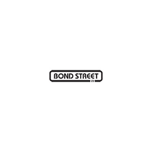Bond Street Faux-Leather Padfolio, 9 x 12 Pad, 9.75 x 12.5, Black (5042BSBLACK)