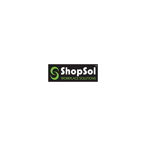 Pneumatic Sit-Stand Stool, Supports Up to 250 lb, Black