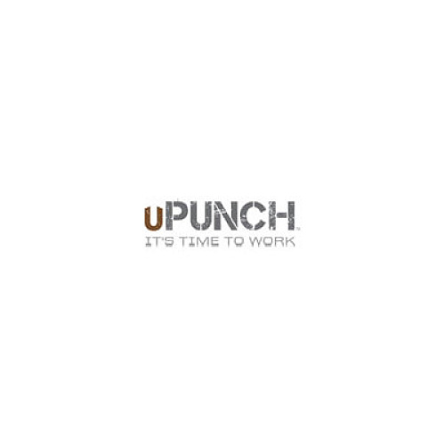 uPunch HN2500 Electronic Calculating Time Clock Bundle, LCD Display, Beige/Gray