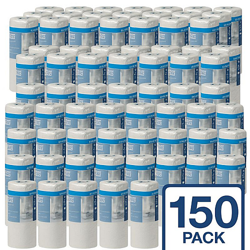 Tork Universal Perforated Kitchen Towel Roll, 2-Ply, 11 x 9, White, 84/Roll, 30 Rolls/Carton (HB1990A) - 5 Pack
