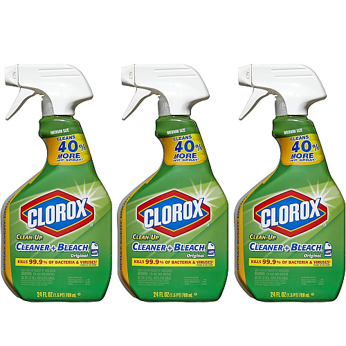 Clorox Clean-Up Bleach Cleaner Spray Value Pack