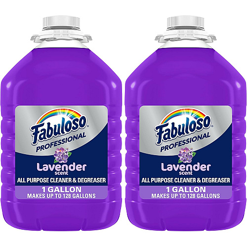 Fabuloso Professional All Purpose Cleaner & Degreaser - Lavender, 1 Gallon (Pack of 2)