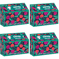 Kleenex Disposable Paper Hand Towels, 4 Boxes, 60 Tissues per Box
