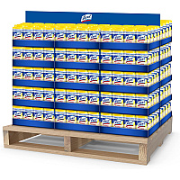 Lysol Disinfectant Wipes, Multi-Surface Cleaning Wipes, For Disinfecting and Cleaning, Lemon and Lime Blossom, 1 Pallet of 75 Cartons, 450 Canisters Total