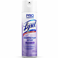 Lysol&reg; Professional Lavender Disinfectant Spray 19 oz Pallet, 85 Cartons, 1,020 Total