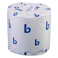Boardwalk&reg; Two-Ply Toilet Paper, 400 Sheets/Roll, 96 Rolls/Carton, 30 Cartons/Pallet (2880 Total Rolls)