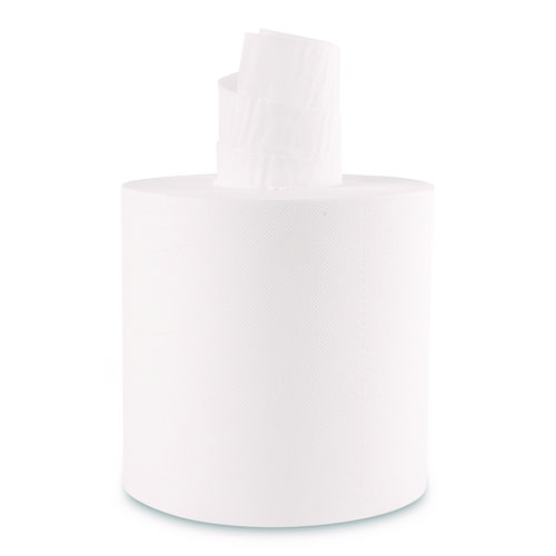 Boardwalk Center-Pull Roll Towels, 2-Ply, 7.6 x 8.9, White, 600/Roll, 6/Carton, 60 Cartons/Pallet, 360 Total Rolls